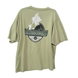Hussongs Ensenada T-Shirt XXL Light green Crew neck Short sleeve Mens SPOT